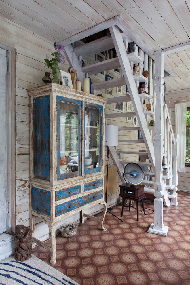 Home design - shabby-chic style home design idea in Moscow