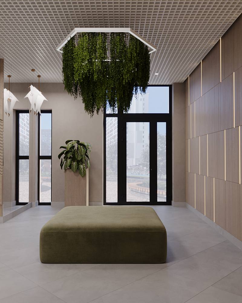 Холл ЖК Полет 10.2