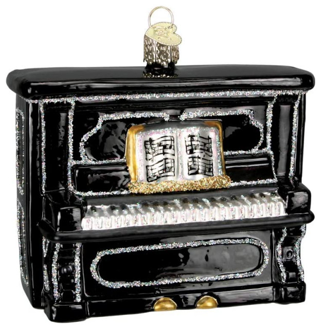 Gramophone Christmas Blown Glass Ornament | Online Sales On