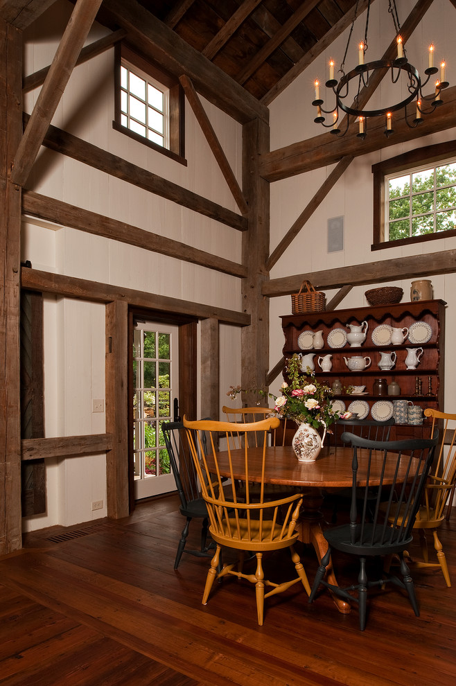 Design ideas for a country dining room in Raleigh.