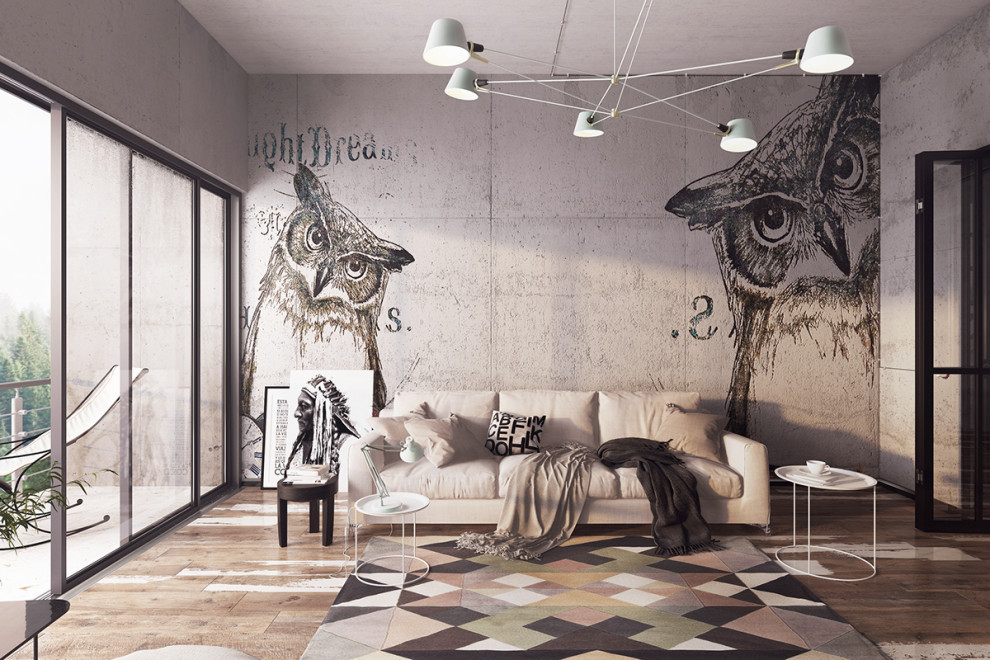 Интерьер гостиной в Сочи