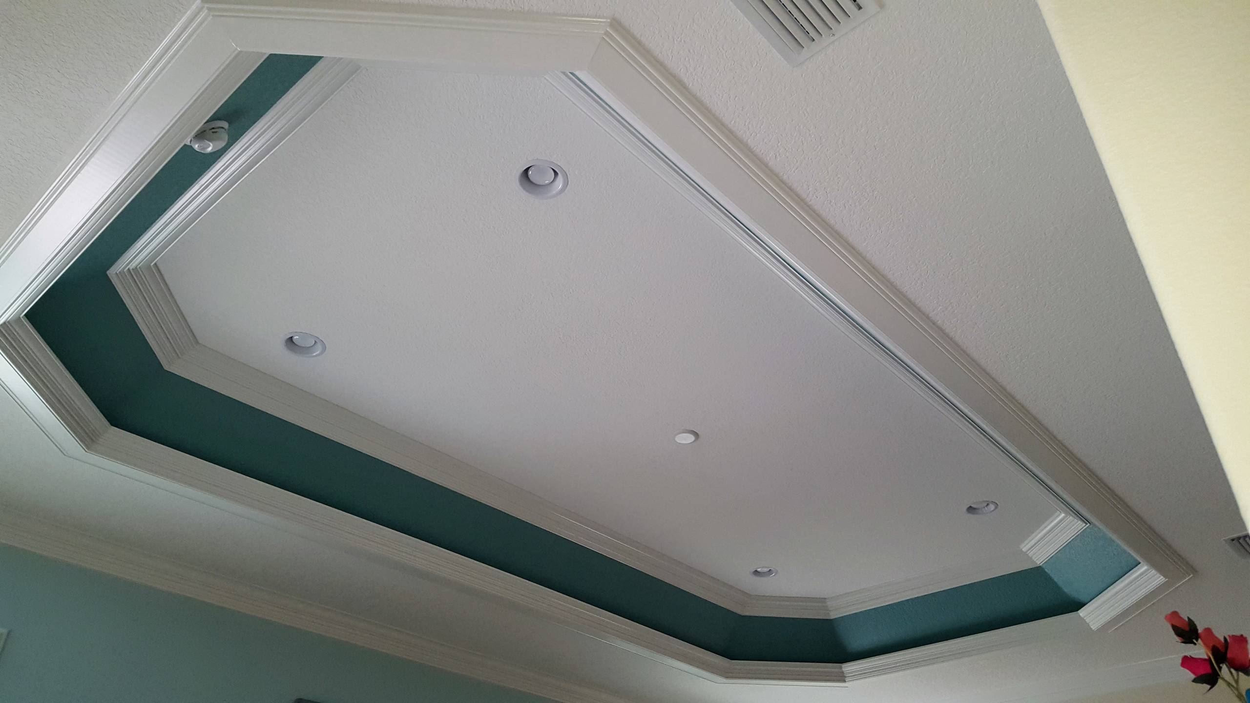 Custom Woodwoorking by JSR Trim Carpentry & Remodeling, Painted by Steve Kling