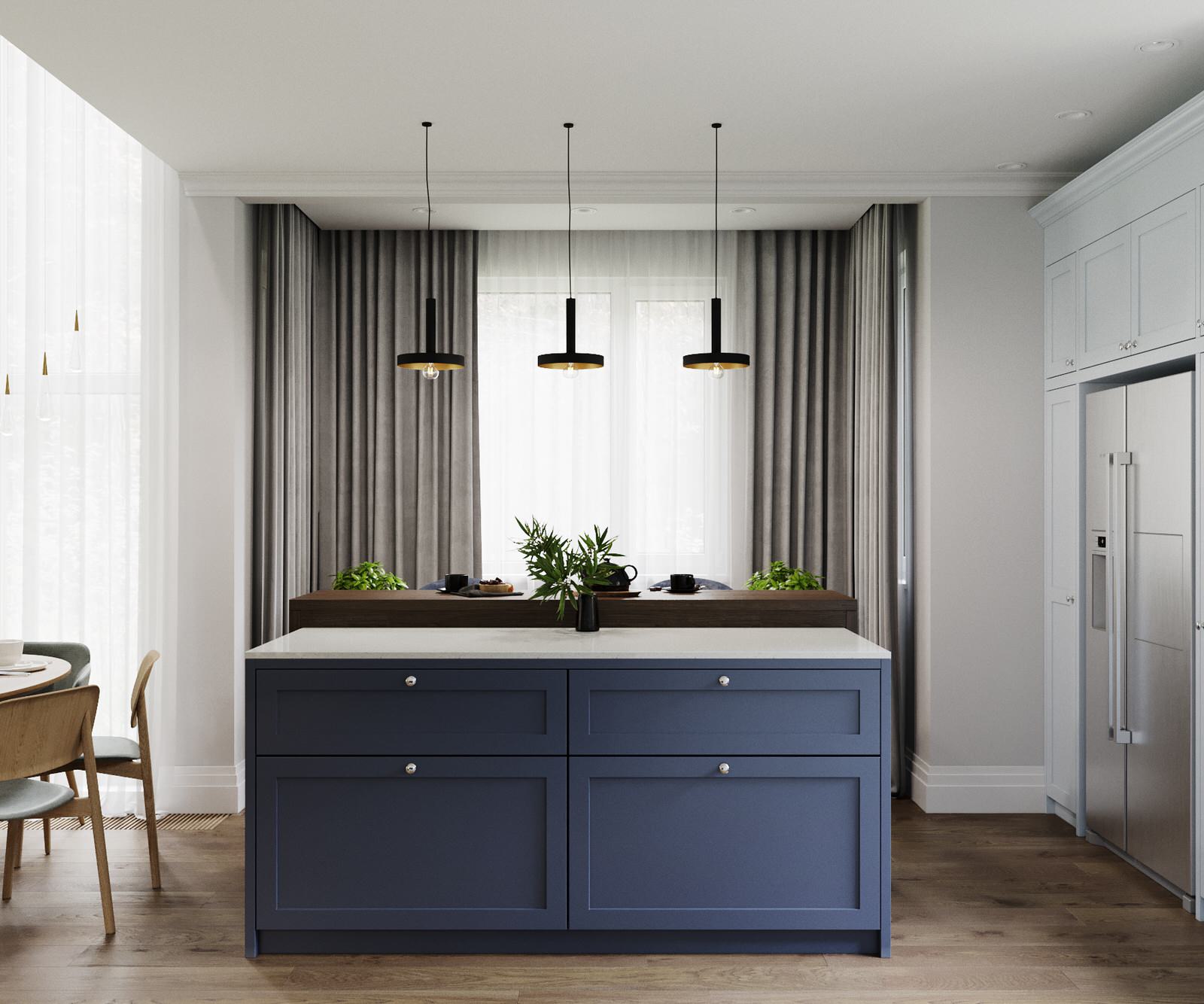 Family house | 140 кв. м | Проект загородного дома в стиле современная классика