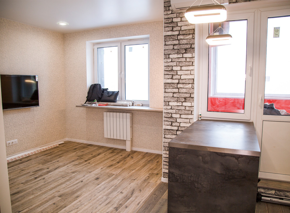 Гостиная-кухня