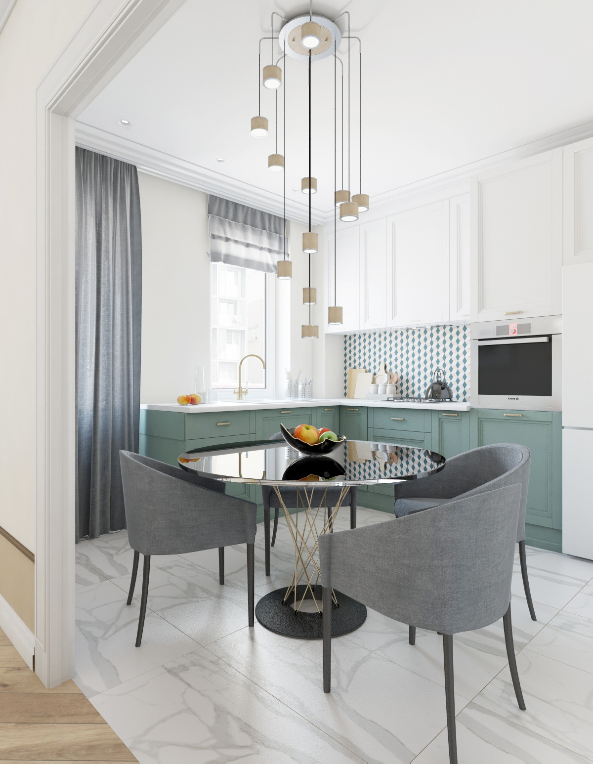 Золото и мята