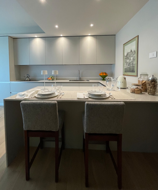 Living Giotto - work in progress contemporary-kitchen