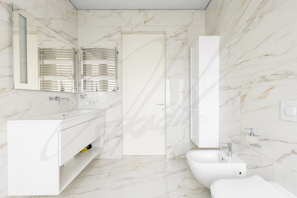 Interior design of Apartment 1481 (master bath) by Arkadii Olshevskyi