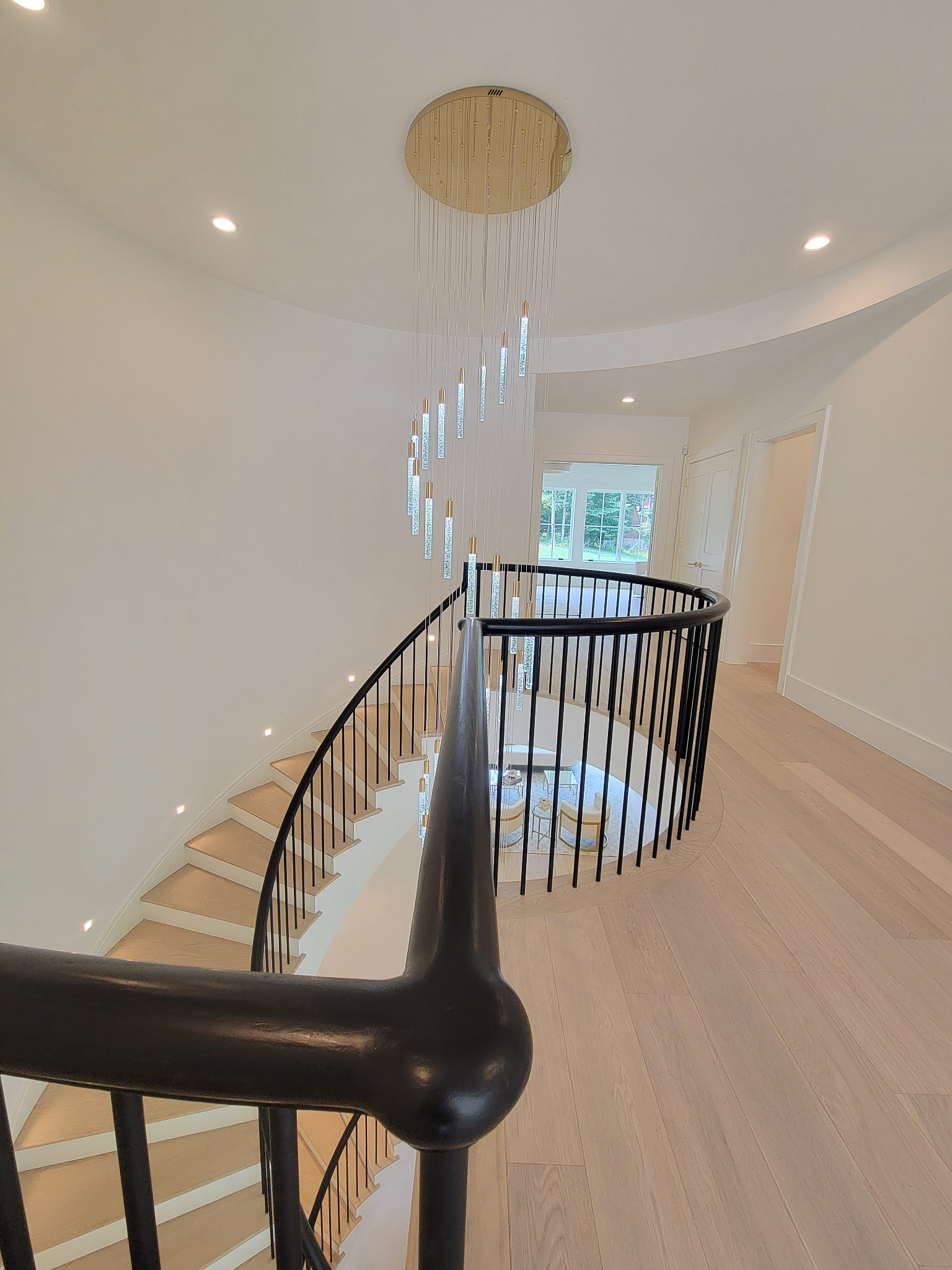 Project #158 | Contemporary Curved Staircase