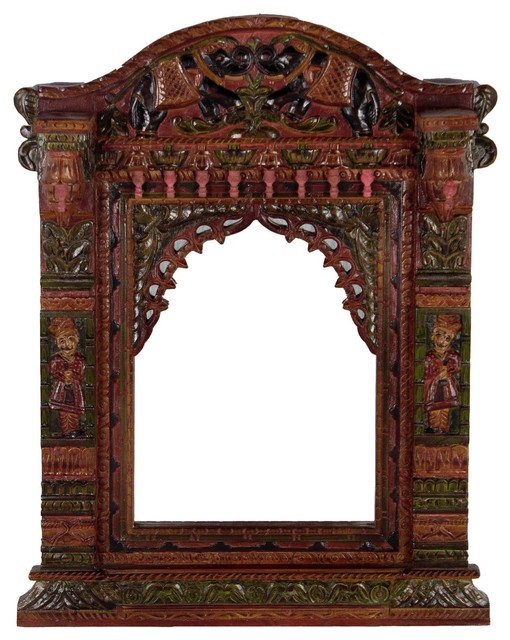 Wooden Maharaja Mirror Frame