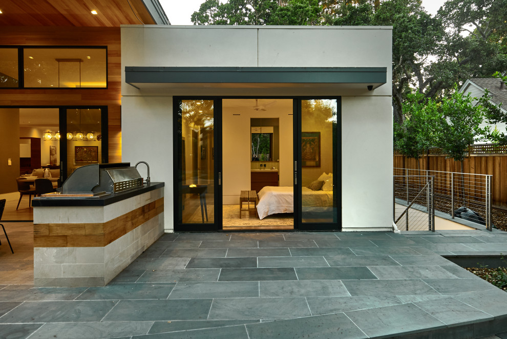 Inspiration for a 1950s exterior home remodel in San Francisco