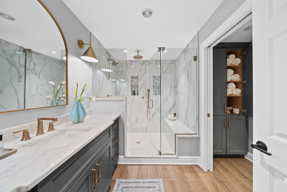 Luxury Walk-In Shower Bathroom | Pittsburgh, PA
