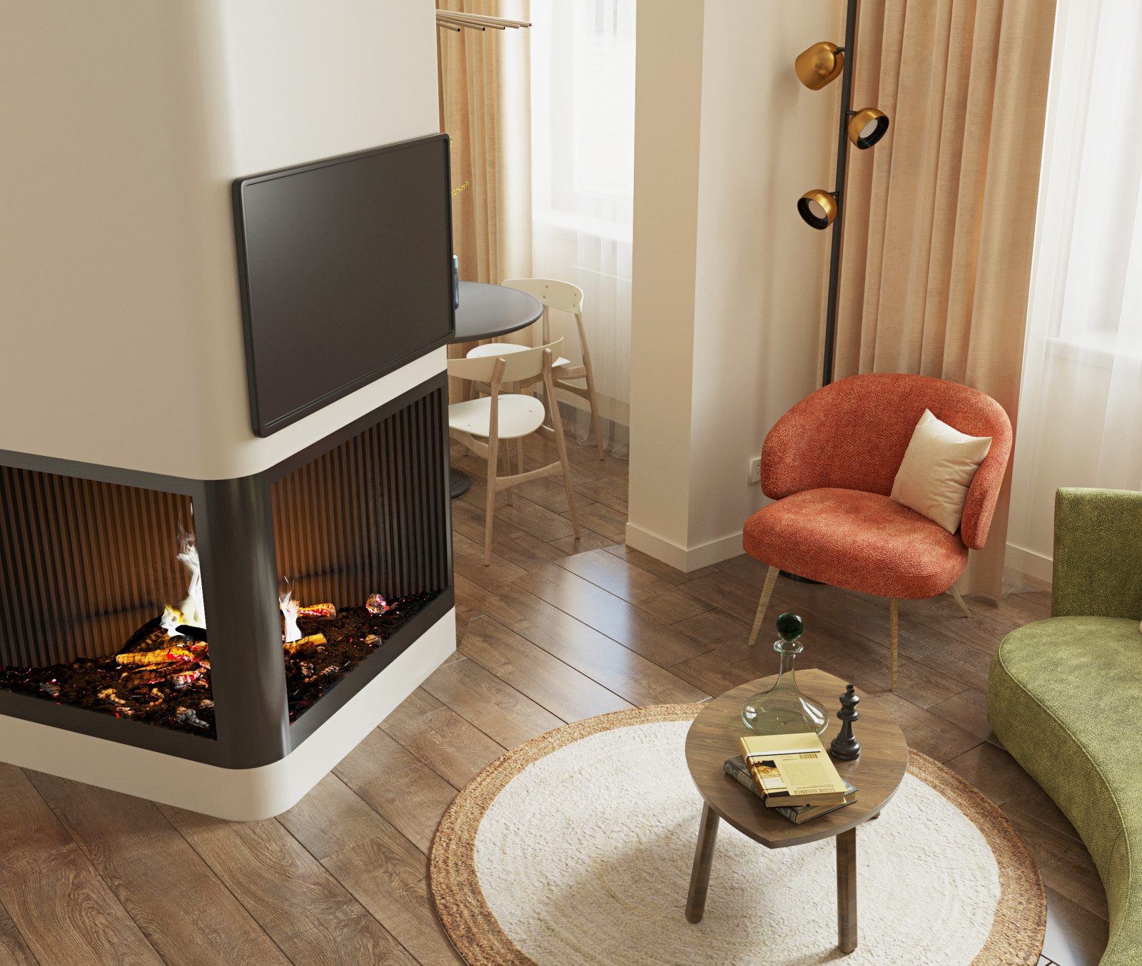 Переделка 3-х комнатной квартиры в 4 - х комнатную  ЖК "Цветы 2"