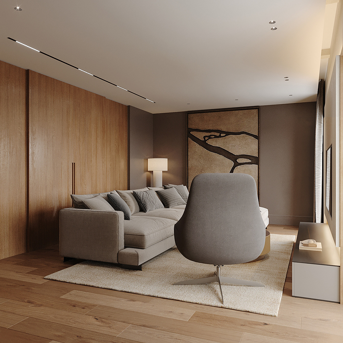 Дизайн-проект загородного дома в пригороде Лондона