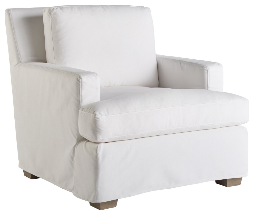 Miranda Kerr by Universal Furniture Malibu Fabric Slipcover Chair