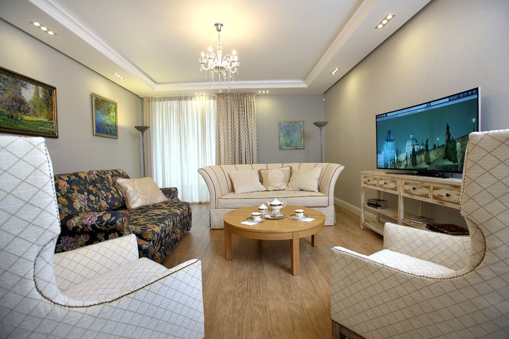 Интерьер загородного дома, гостевой этаж