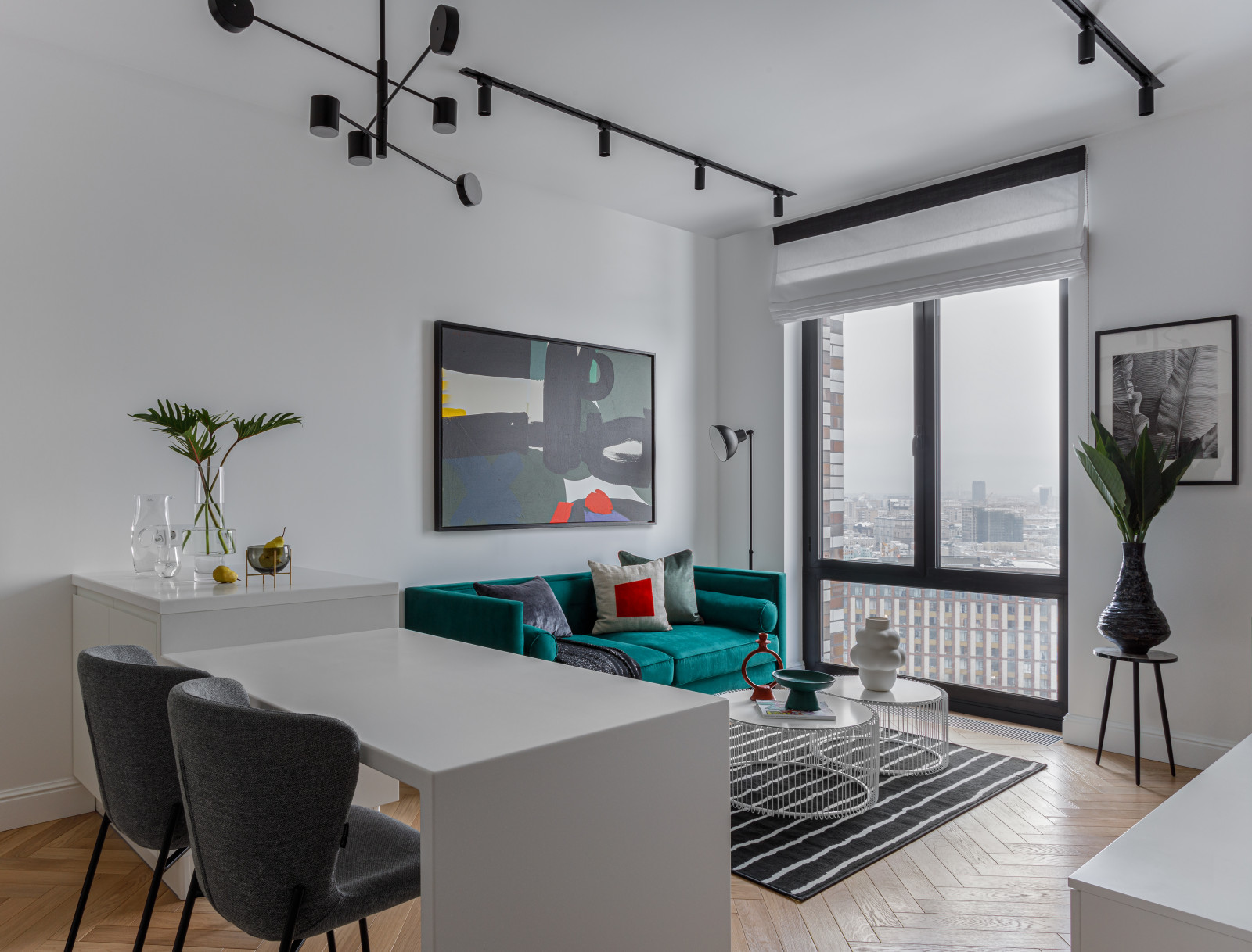 Стилизация квартиры в ЖК Пресня Сити - 2