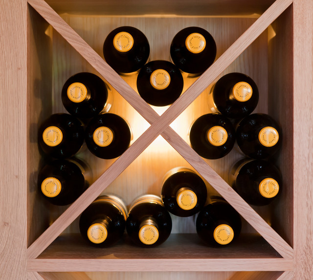 Wine racks modern-dining-room