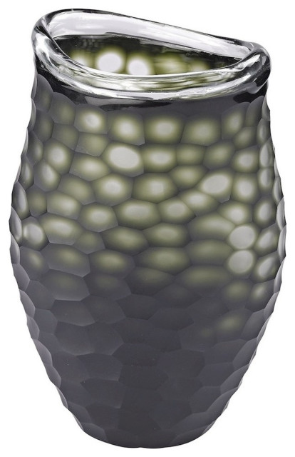 Wide Mouth Cut Glass Vase Contemporary Vases By Buildcom - Wide Mouth Glass Vases Wide Mouth Cut Glass Vase Contemporary Vases By Buildcom - Wide Mouth Glass Vases
