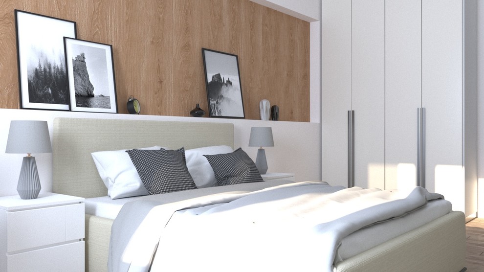 Светлая спальня