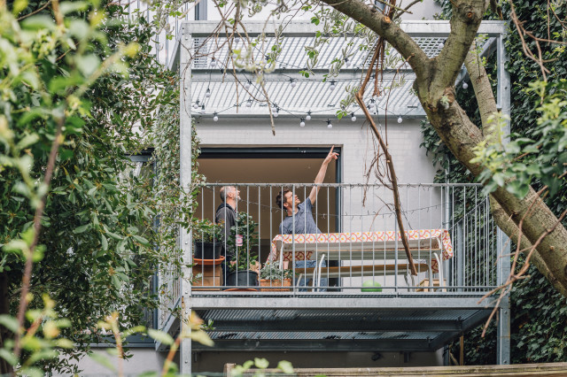 Maison Nouvelle modern-balkon