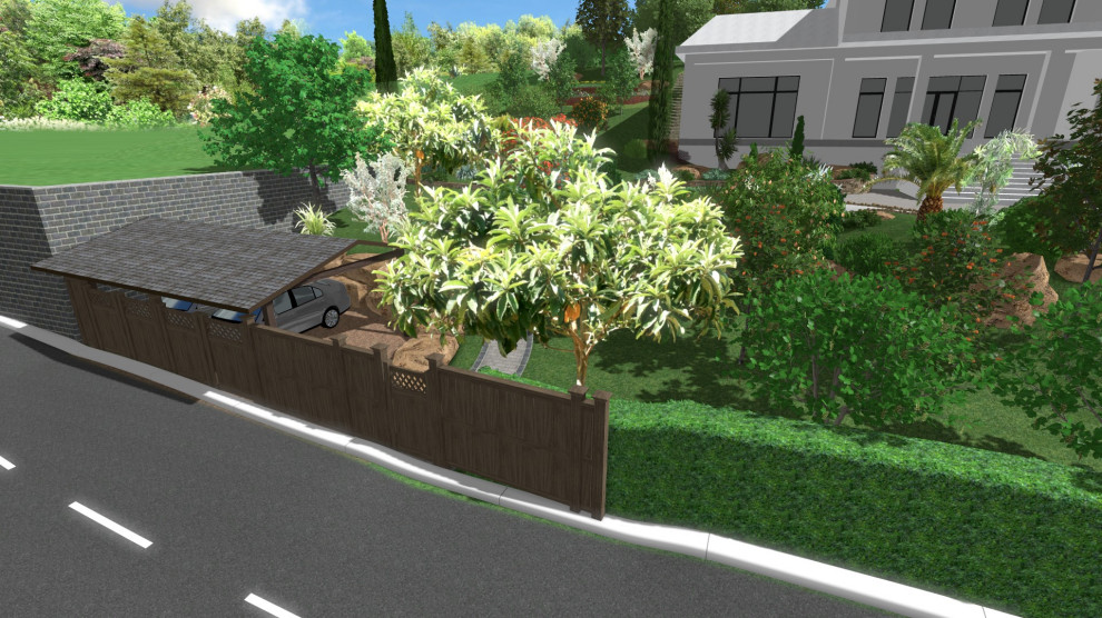 Приусадебный участок индивидуального жилого дома