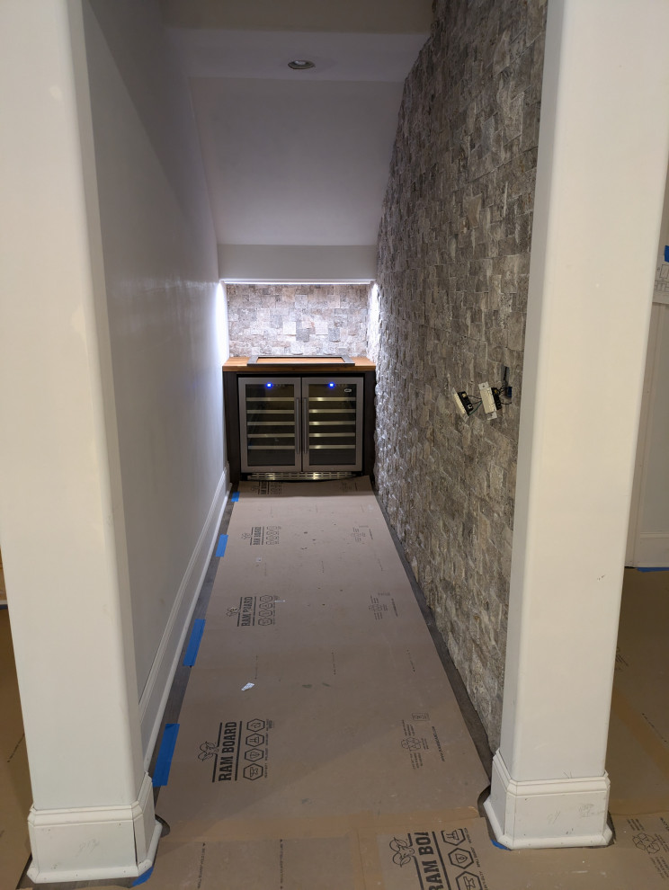 Upscale Full  Basement Design, Renovation, & Decor