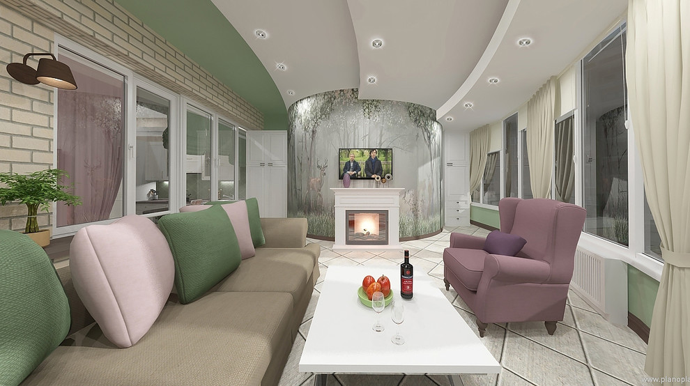 Квартира с террасой. Сургут