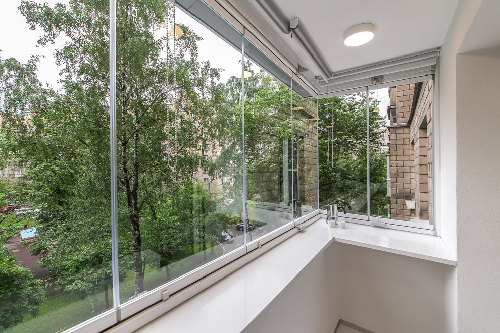 Прозрачная гостиная