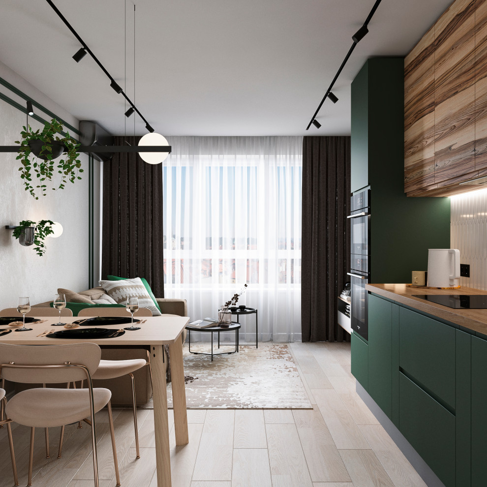 Дизайн квартиры в ЖК "Октябрьский" г.Тюмень