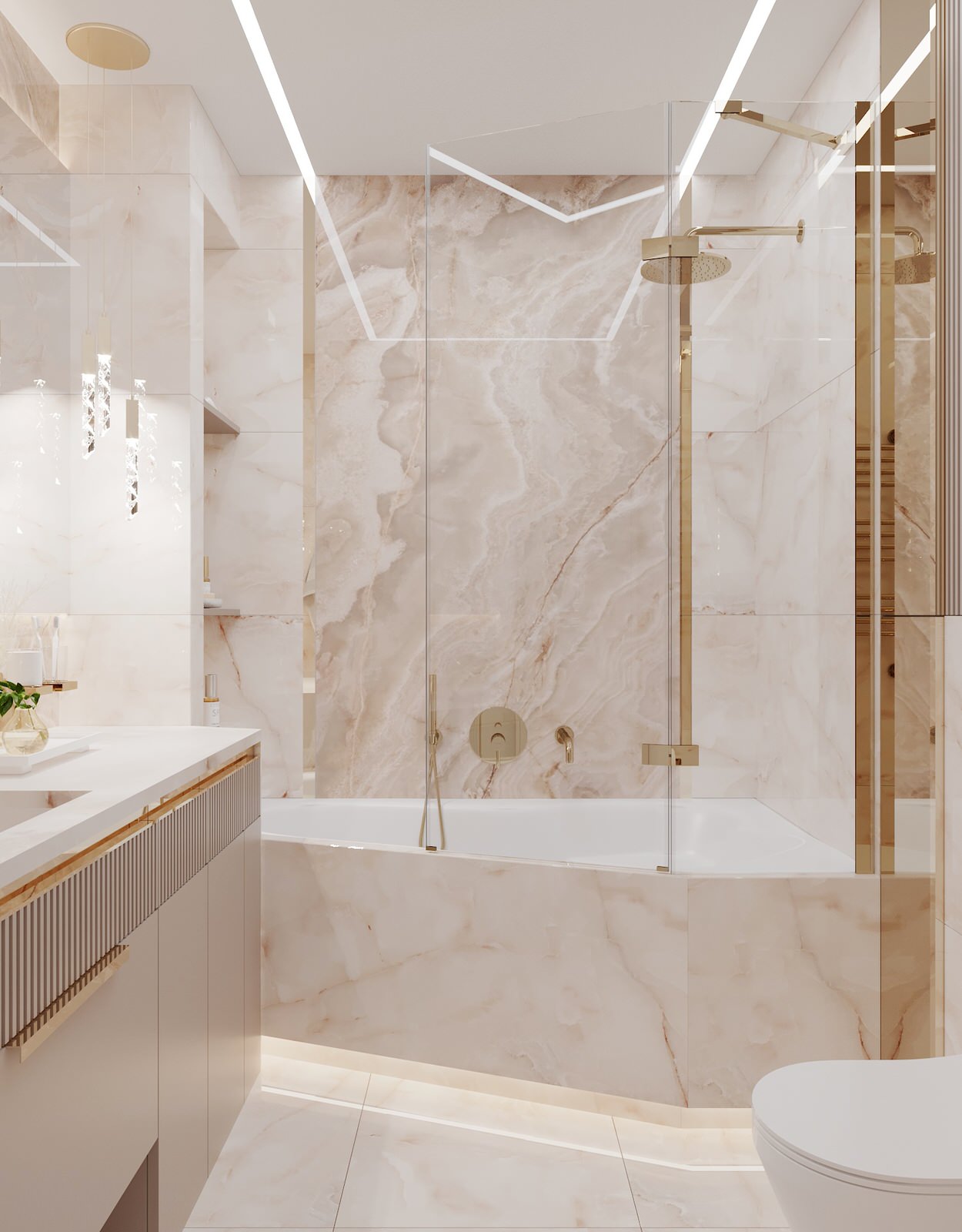 2023г. Интерьер квартиры 62 м2 в ЖК "Оазис"