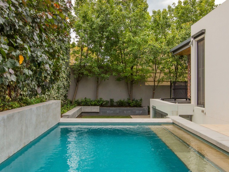 Modern pool in Adelaide.