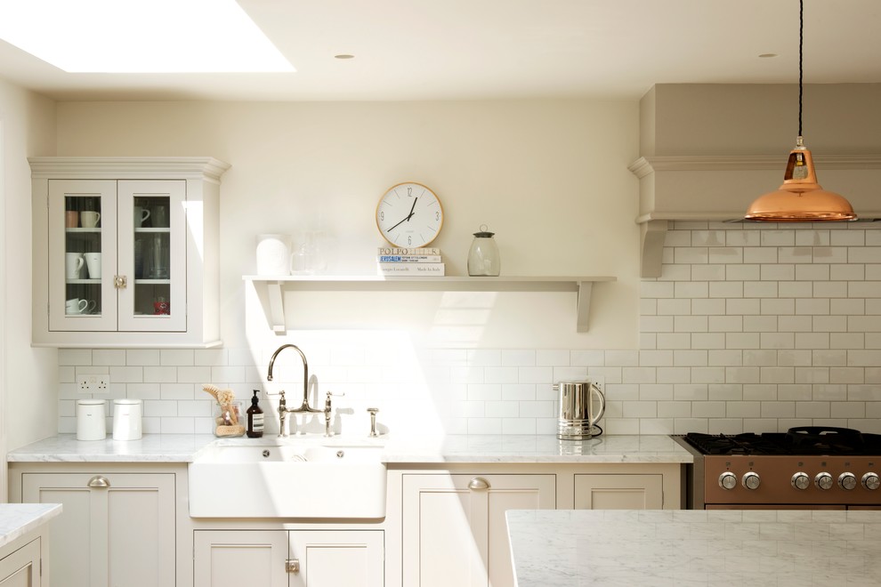 The Clapham Classic English Kitchen by deVOL Contemporary Kitchen