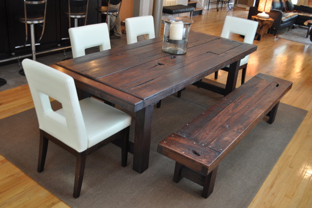the clayton dining table - eclectic - dining room - atlanta -