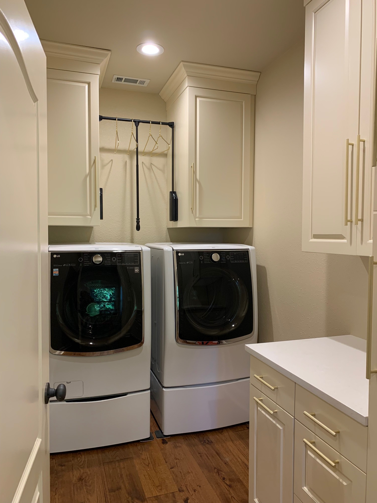 Closet to NEW Laundry Room