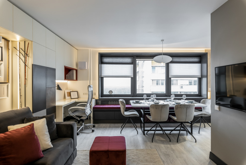 Кухня-гостиная в стиле Токо Шиноды