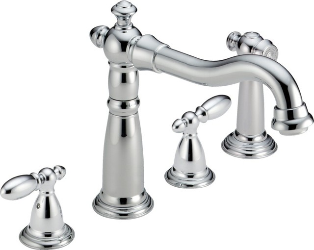 Delta Victorian Series Two Handle Diamond Seal Technology Kitchen Delta Victorian Series Two Handle Diamond Seal Technology Kitchen Faucet Contemporary Faucets By Warehouse