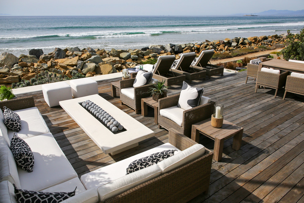 Coastal Contemporary Santa Barbara Contemporary Deck Santa