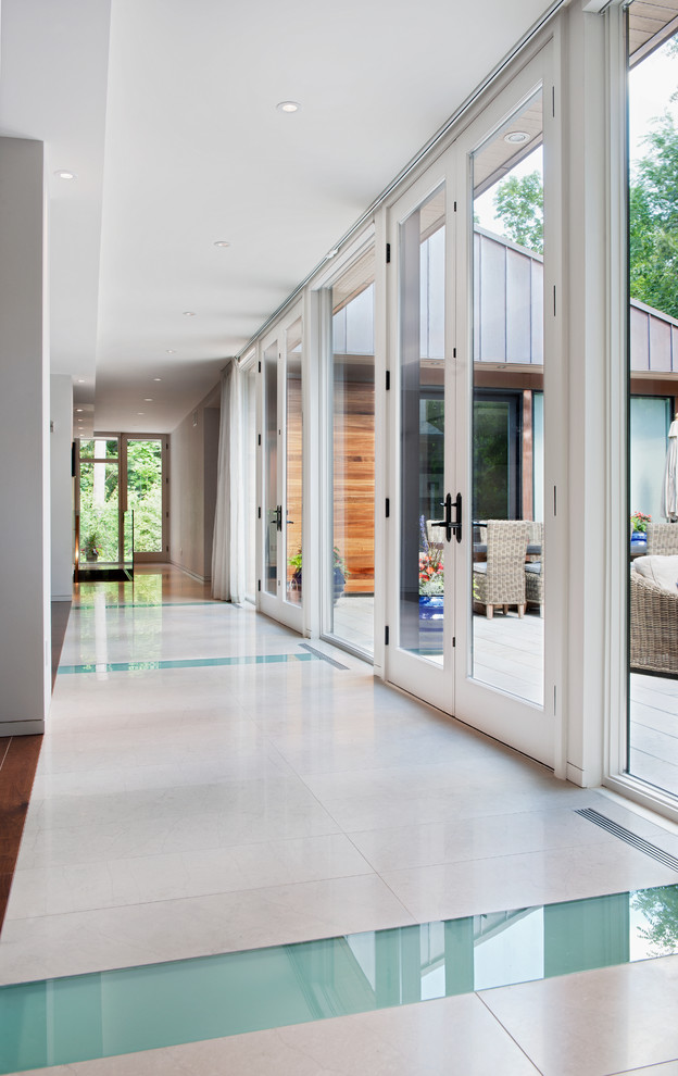 Home design - contemporary home design idea in Ottawa