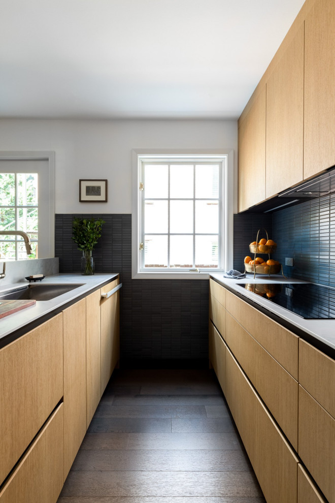 Modern rift oak cabinets - Modern - Kitchen - Seattle - by Seattle Cabinets | Houzz AU