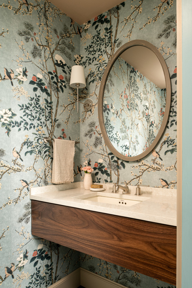 Hilltop Home Renovation - Transitional - Powder Room - Burlington - by ...