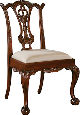 Carved Chippendaledining Chair