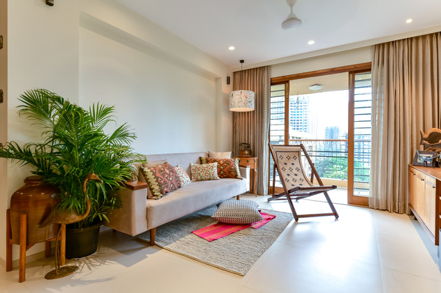 20 New Indian Living Rooms On Houzz By India S Top Design Firms - Small Home Decorating Ideas Indian Style