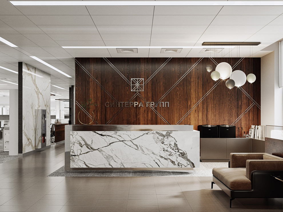 Дизайн интерьера Штаб-квартиры Синтерра Групп