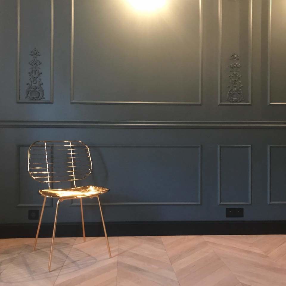 Bureau des architectes réalisé sur leur projet avec finitions de haute gamme.