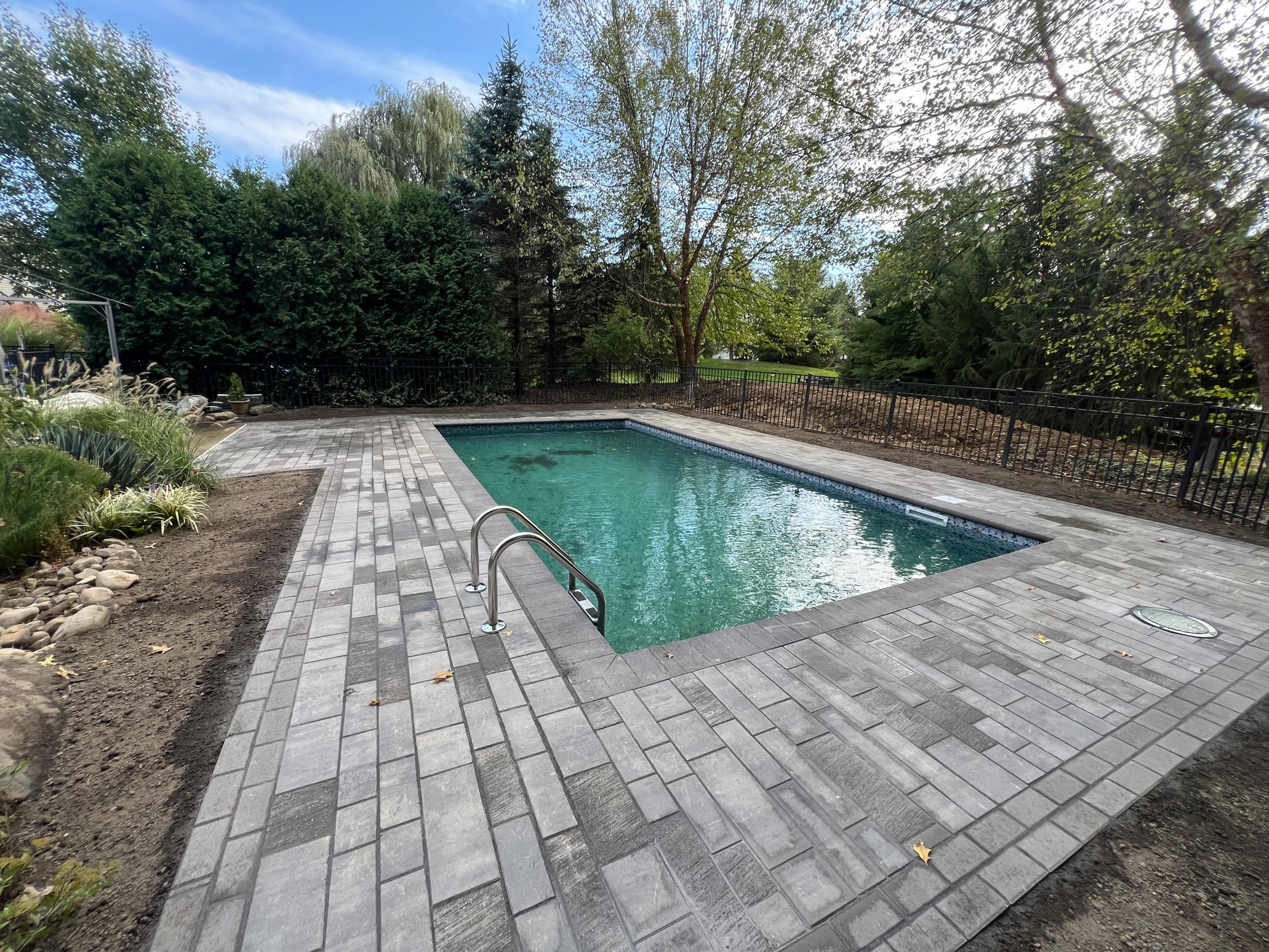 Example of a pool design in Cleveland