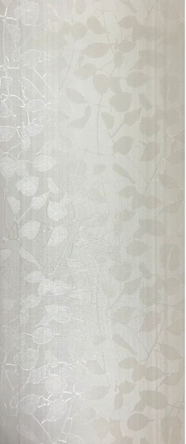 Wallpaper White Gray Textured Grape Tree Leaves Plaid Lines Contemporary Wallpaper By Wallcoverings Mart