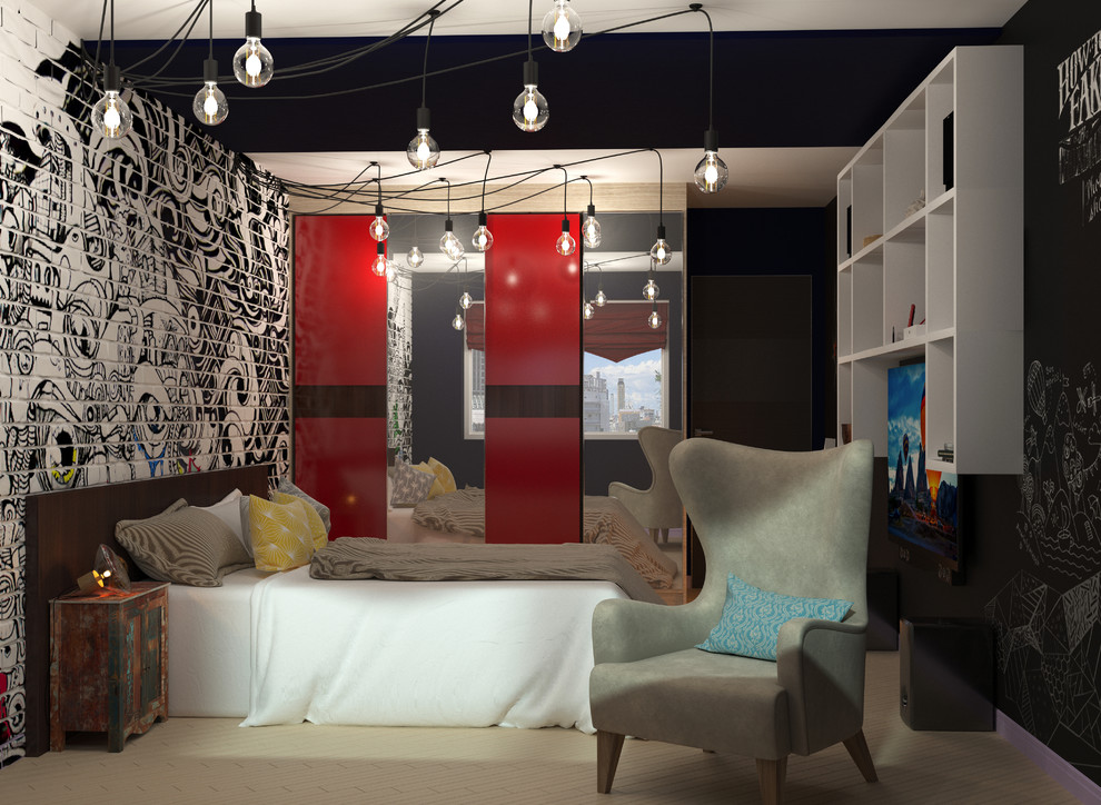 Дизайн комнаты для творческого подростка, начинающего фотографа