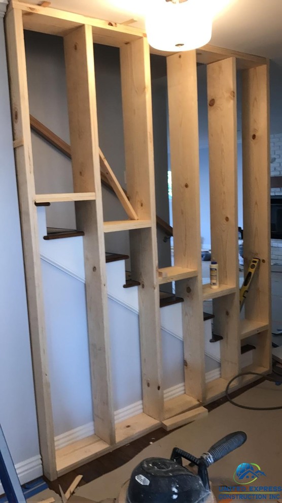 Custom designed shelves In Burbank