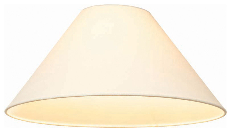 Coolie Linen Lamp Shade, Cream Transitional Lampshades by Pagazzi