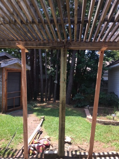 Pergola Posts Repairs